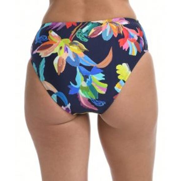 Becca Reversible Side Tie Sz 22W Floral Bikini Bottom - Picture 5 of 6